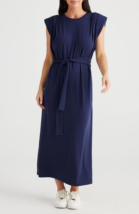 Conroy Cap Sleeve T-Shirt Dress