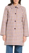 Kate Spade New York Hooded A-Line Trench Coat