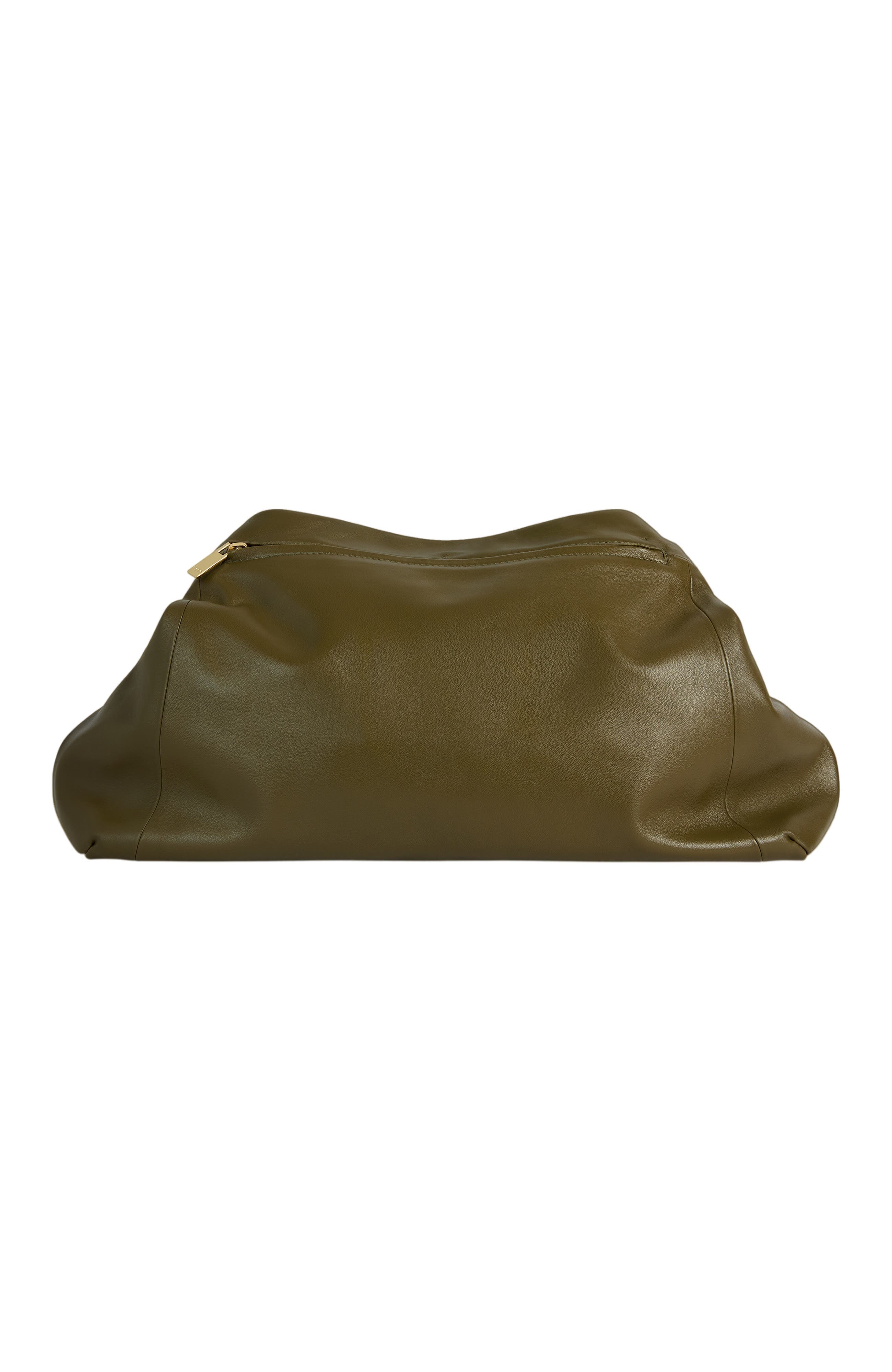 Dinner At 8 Medium Bag in Smooth Leather, Alternate, color, green