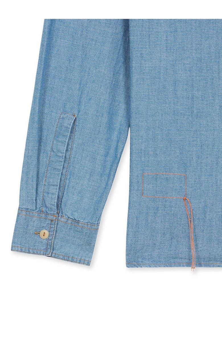 Fortela Workj Chambray Shirt, Alternate, color, Pale Blue