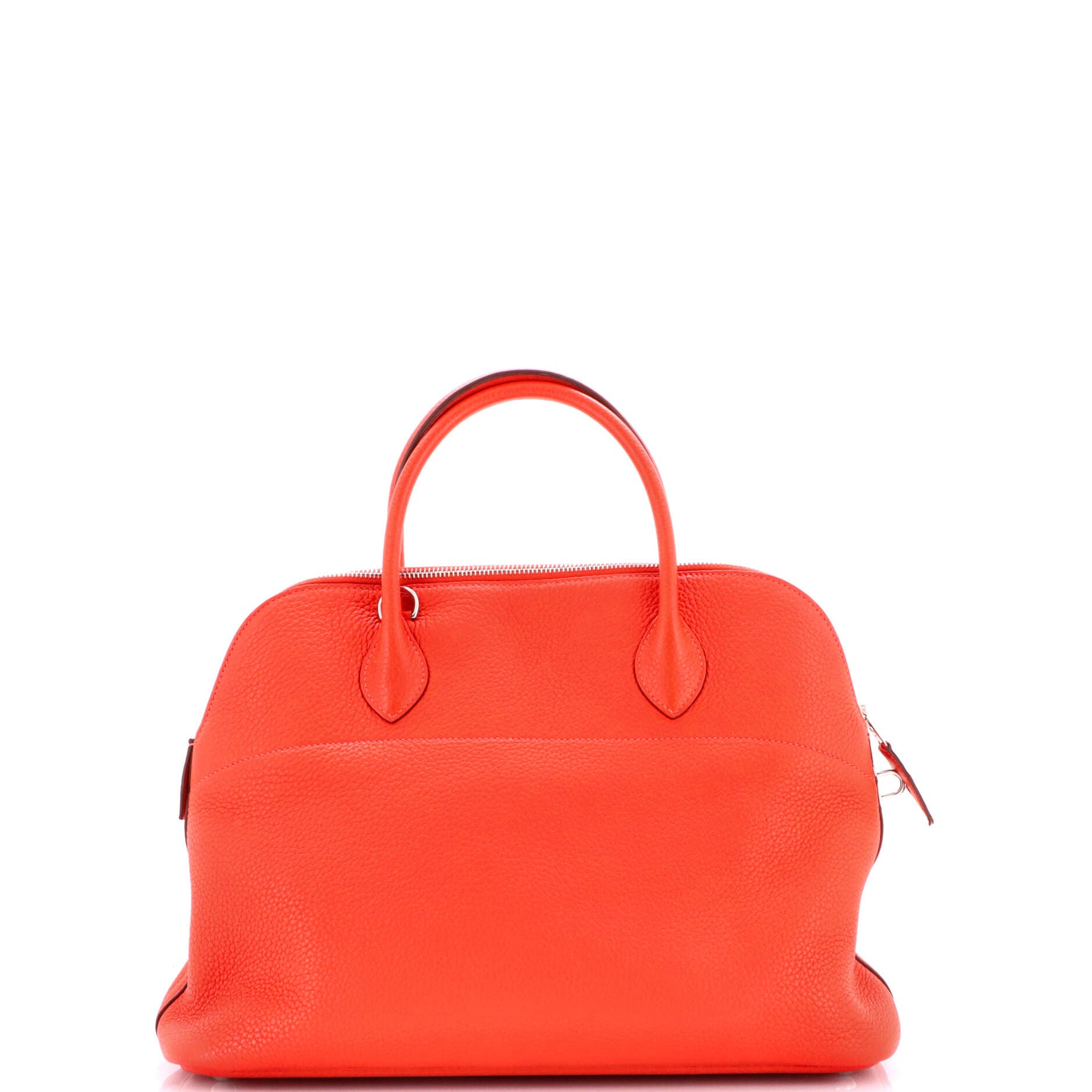 Pre-Owned Hermes Bolide Bag Clemence 35, Alternate, color, Rouge Pivoine