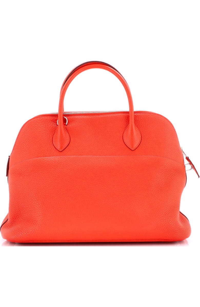 Pre-Owned Hermes Bolide Bag Clemence 35, Alternate, color, Rouge Pivoine