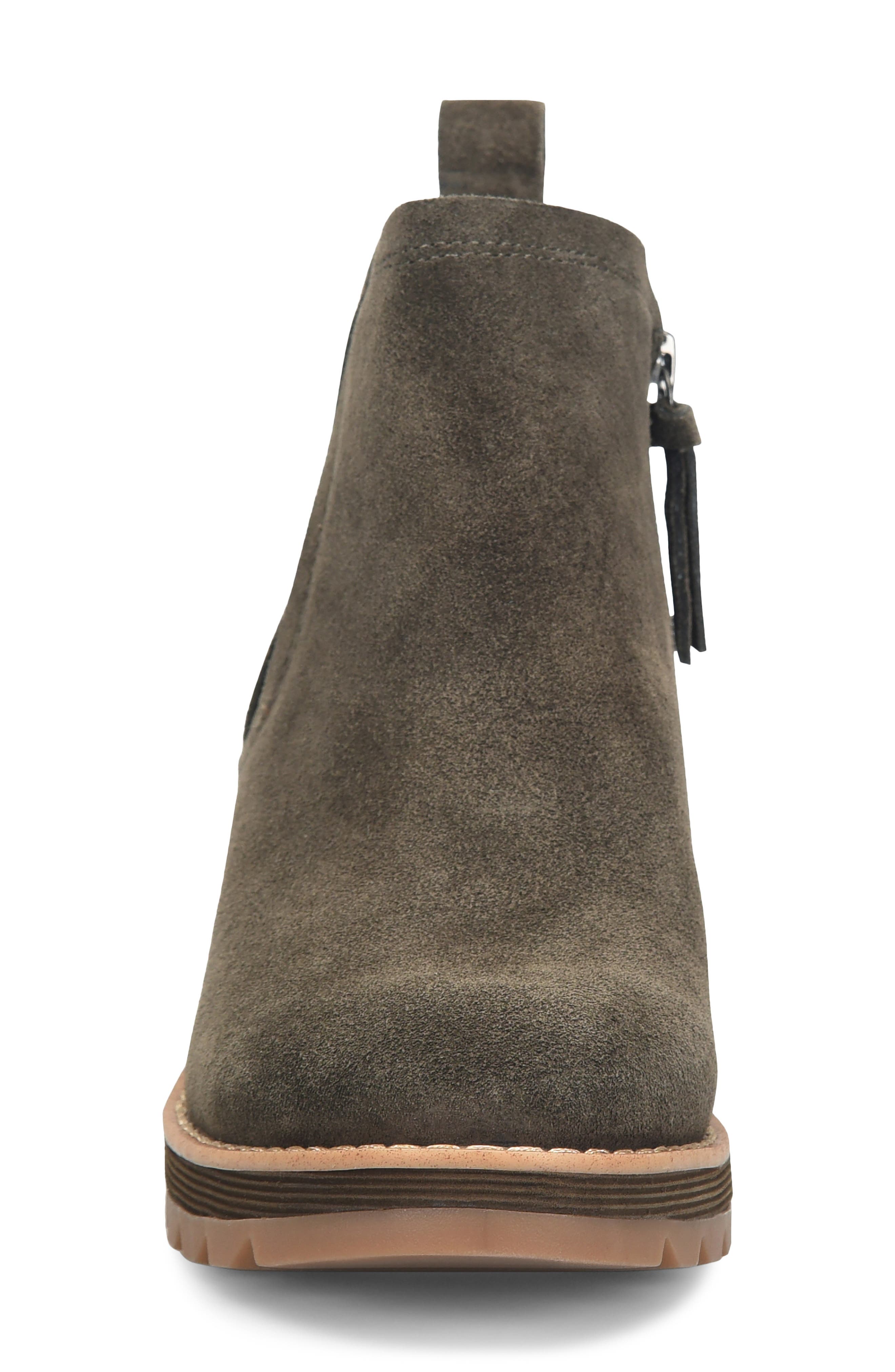 Emma Wedge Boot, Alternate, color, DARK TAUPE
