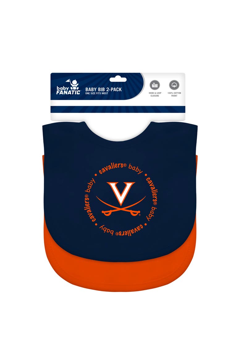 Virginia Cavaliers - Baby Bibs 2-Pack, Alternate, color, Navy