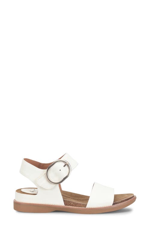 Söfft Bali Sandal In True White