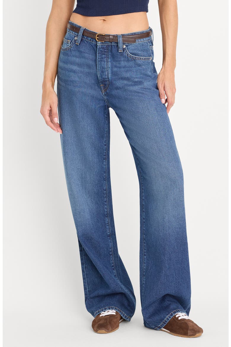 Weightless Wide Leg Jeans, Main, color, INDIGO1258