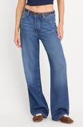 Good American Weightless Wide Leg Jeans