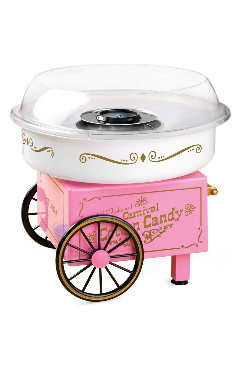 Nostalgia Electrics Vintage Hard Candy Cotton Candy Maker, Main, color,