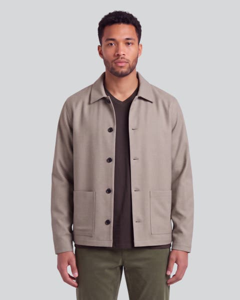 Mens Wool Chore Jacket
