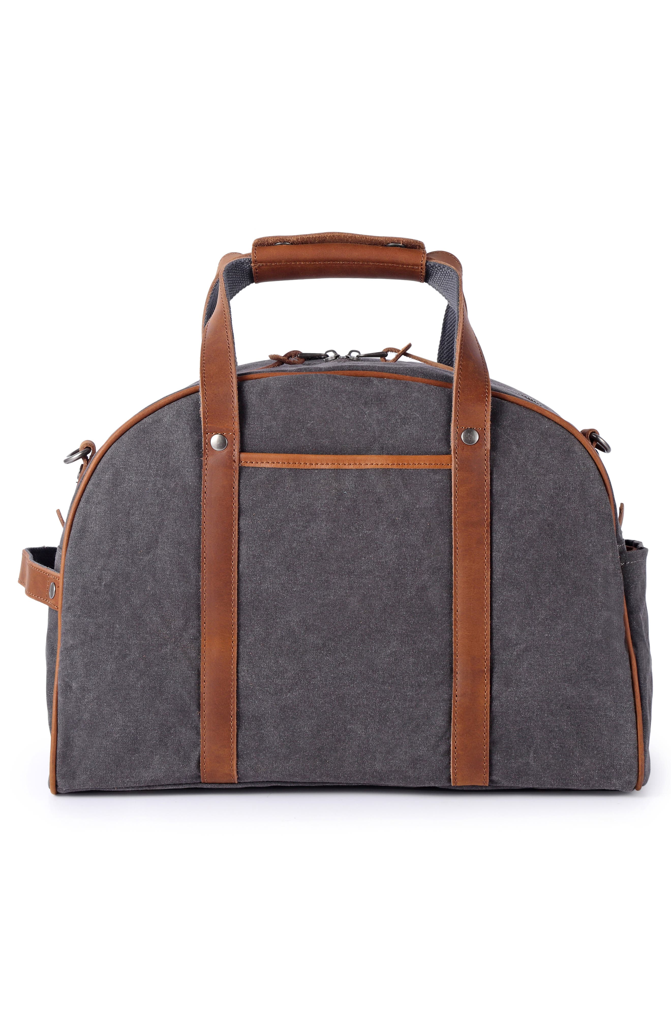 THE SAME DIRECTION Stone Creek Waxed Canvas Weekend Bag, Alternate, color, 