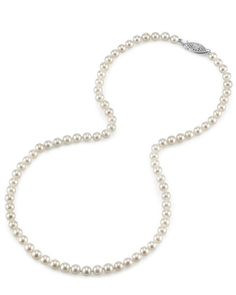 Japanese Akoya Pearl Necklace 5-5.5mm AAA