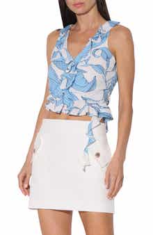 Walter Baker Valerie Ruffle Top