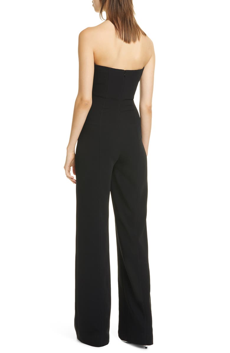 Cinq à Sept Jessi Double Belt Strapless Jumpsuit, Alternate, color, 