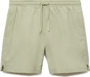 MANGO Zip Pocket Swim Trunks