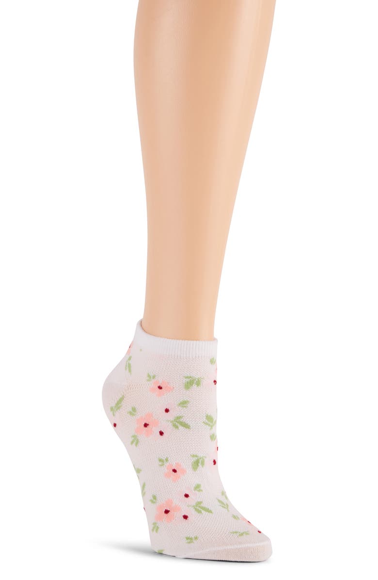 Laundry by Shelli Segal 8-Pack Assorted Low Cut Socks, Alternate, color, White/ Champagne Pink