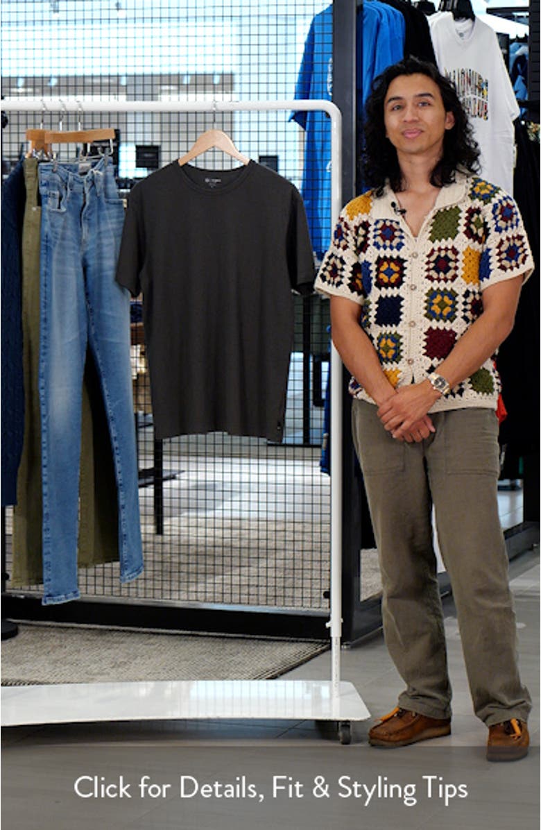 Bryce Solid Cotton T-Shirt, sales video thumbnail