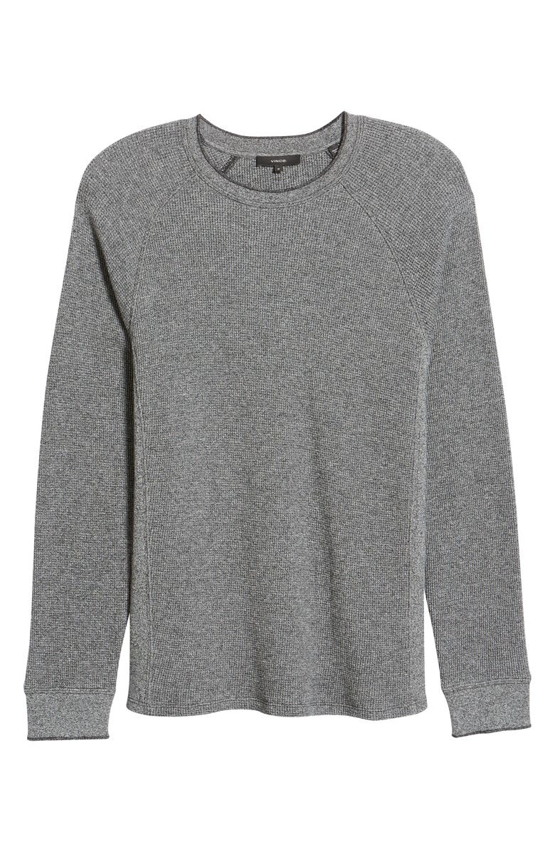 Vince Mouline Thermal Knit Pima Cotton Top, Alternate, color, 