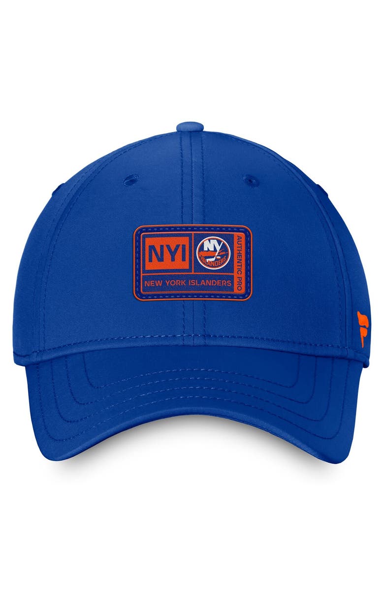 FANATICS Men's Fanatics Branded Royal New York Islanders Authentic Pro Training Camp Flex Hat, Alternate, color, Royal