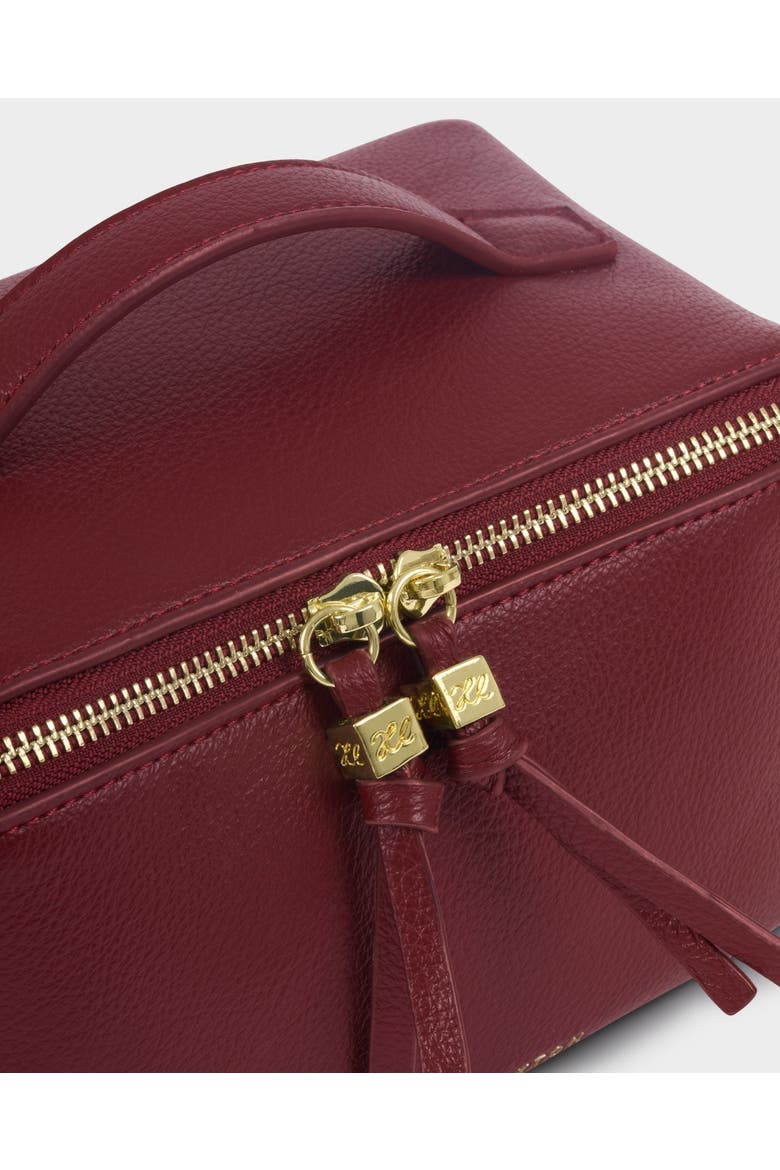 Soho Medium Makeup And Toiletry Bag in Cherry, Alternate, color, Cherry