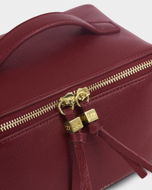 Katie Loxton Soho Medium Makeup And Toiletry Bag In Red