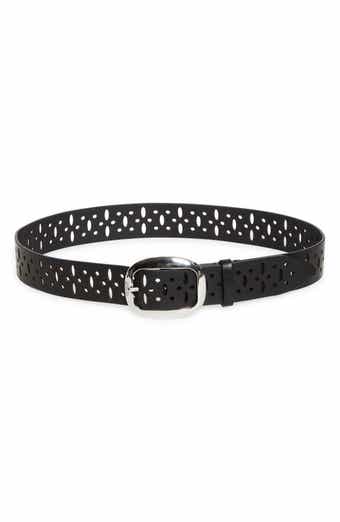 Dara Cutout Leather Belt