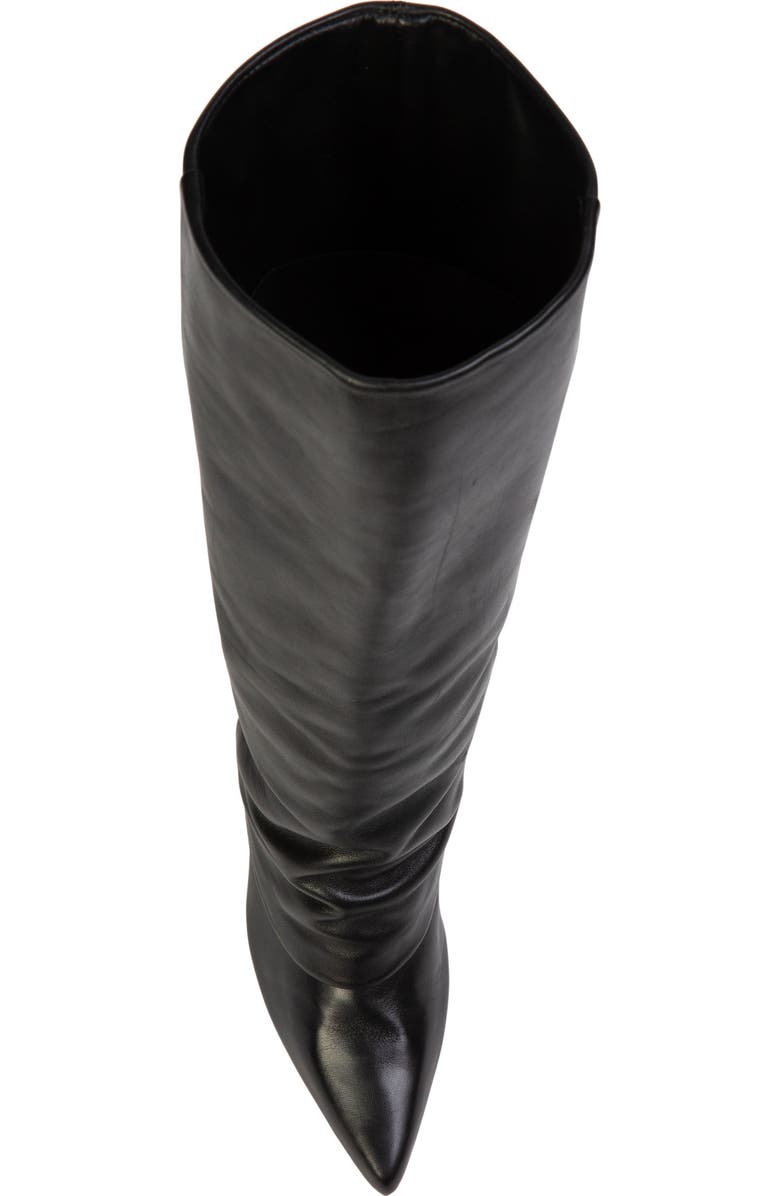 BLACK SUEDE STUDIO Nev 100 Leather Boot, Alternate, color, Black Leather