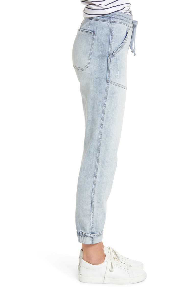 Wit & Wisdom 'Ab'Solution Leisure Pull-On Denim Joggers, Alternate, color,
