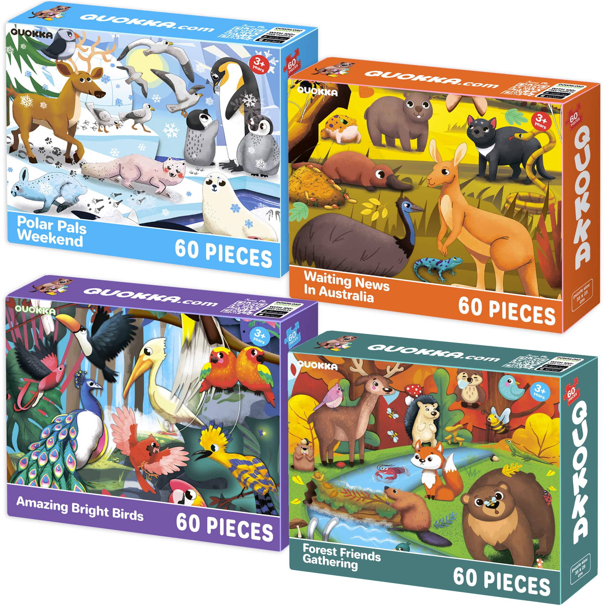 Polar, Birds & Forest Animals
