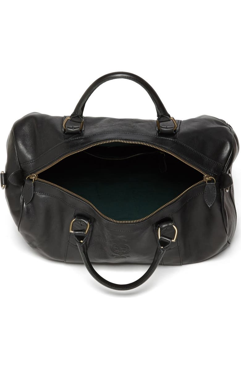 Polo Ralph Lauren Leather Gym Bag, Alternate, color,