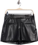 JASON WU Faux Leather Skort