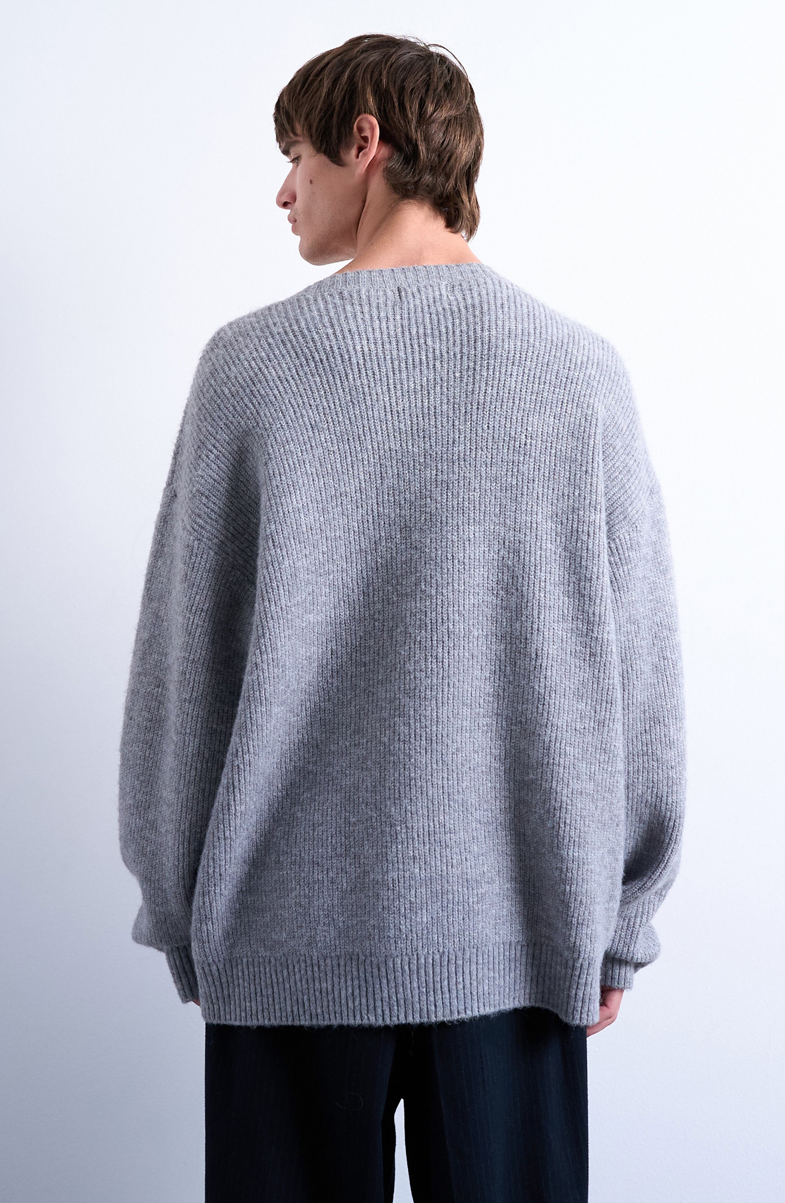 Oversize V-Neck Sweater - image 2