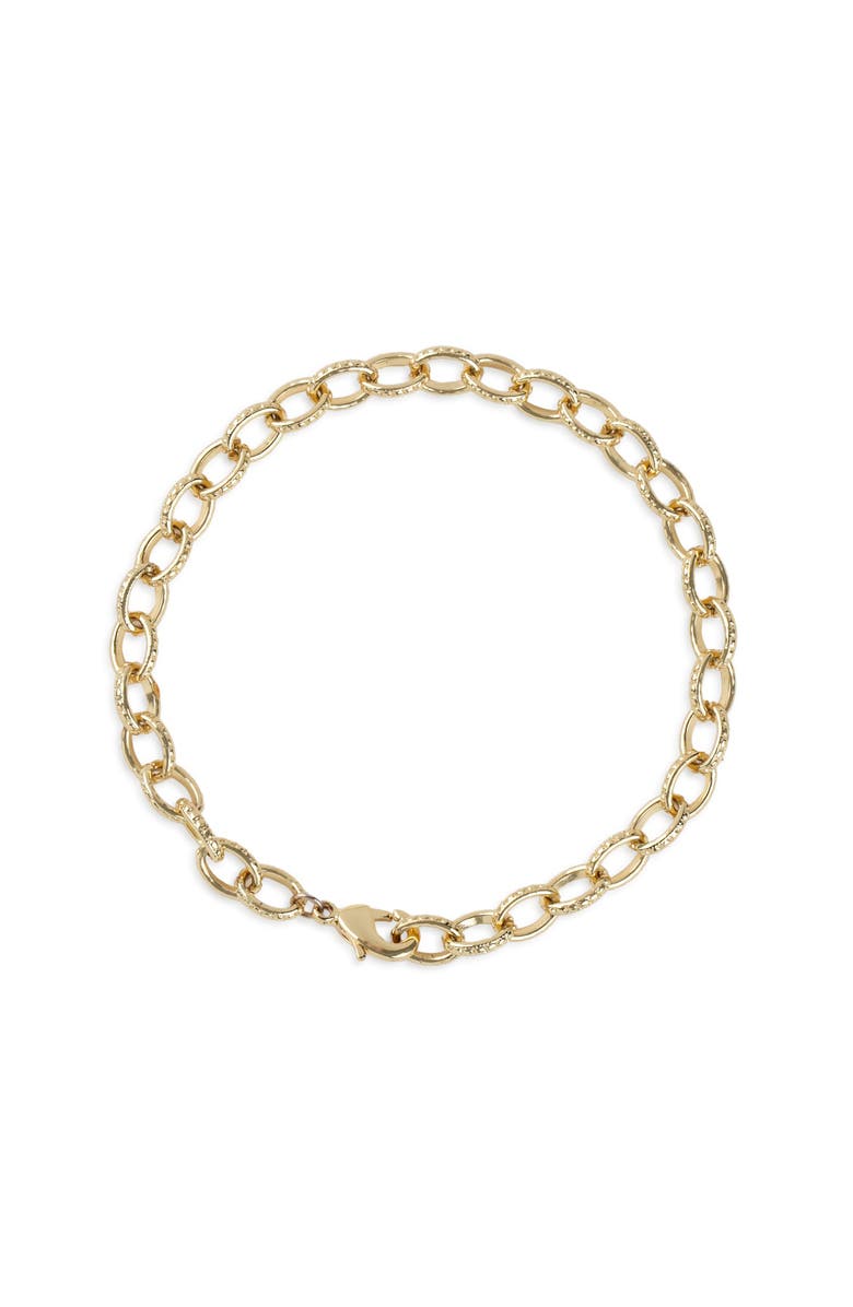 Bill Skinner Studio Christmas Charm Bracelet Set, Alternate, color, Gold Plated