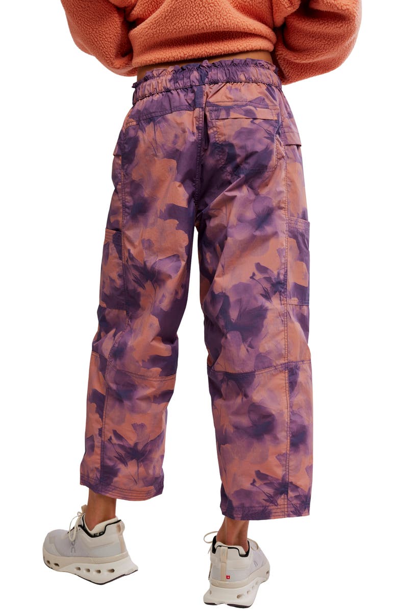 Free People In The Wild Pants, Alternate, color, Violet Cloud Wash