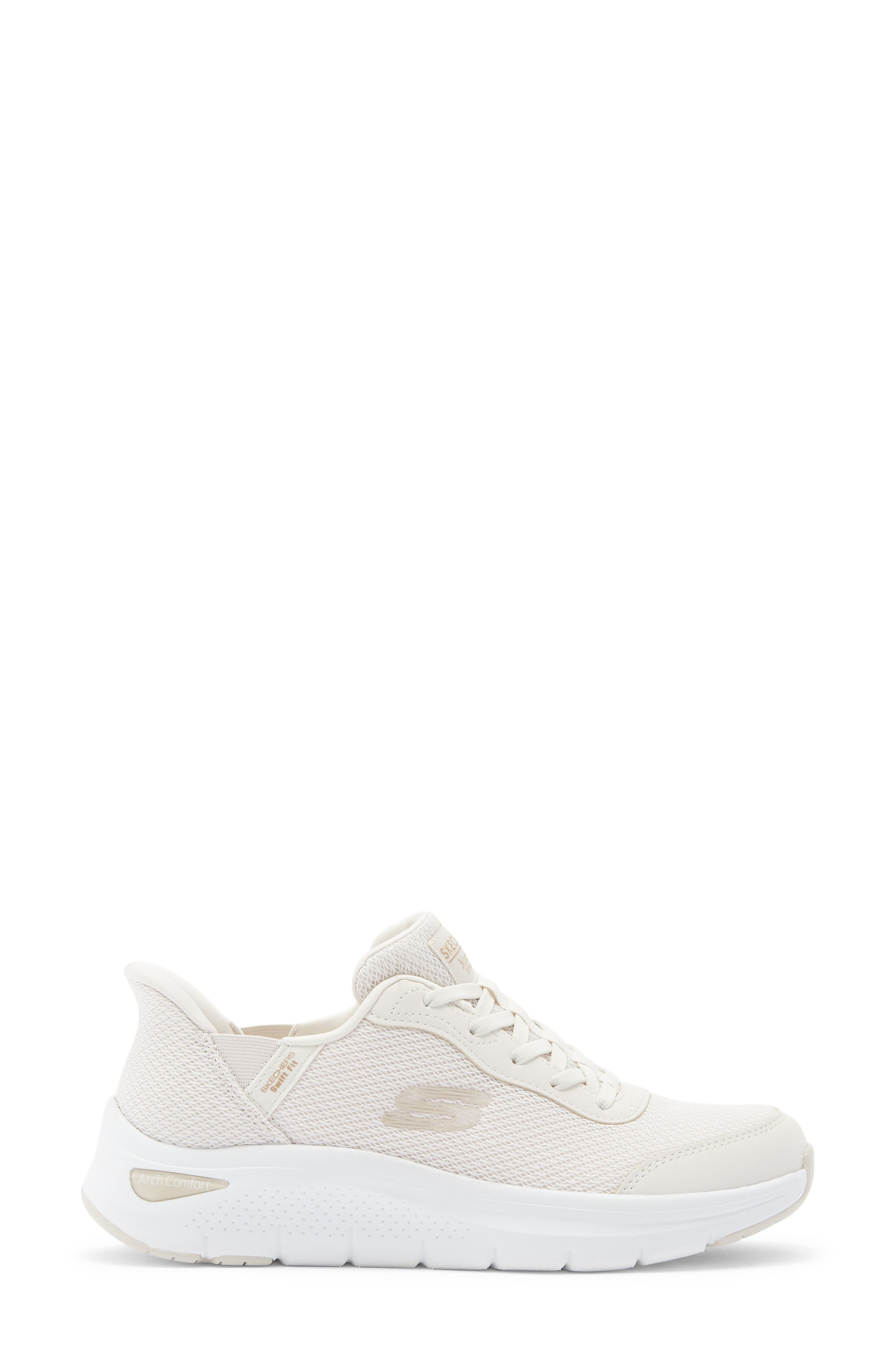 SKECHERS x Martha Stewart Arch Fit Sneaker, Alternate, color, Natural