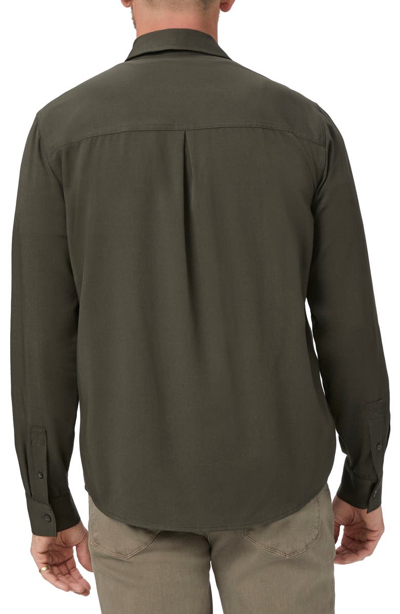 PAIGE Wardin Solid Button-Up Shirt, Alternate, color, 