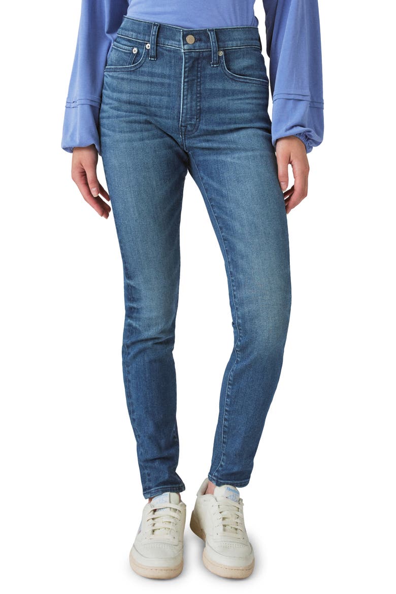 Bridgette High Waist Skinny Jeans, Main, color, GEMINI