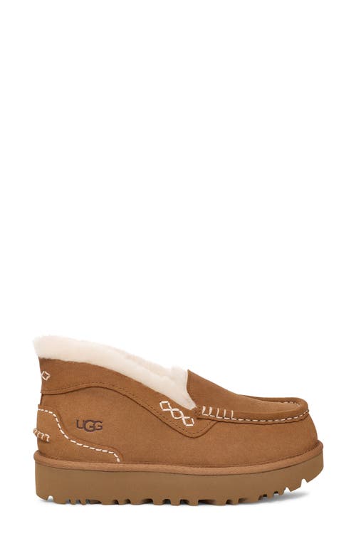 Ugg(r) Ansley Parc Genuine Shearling Platform Slipper