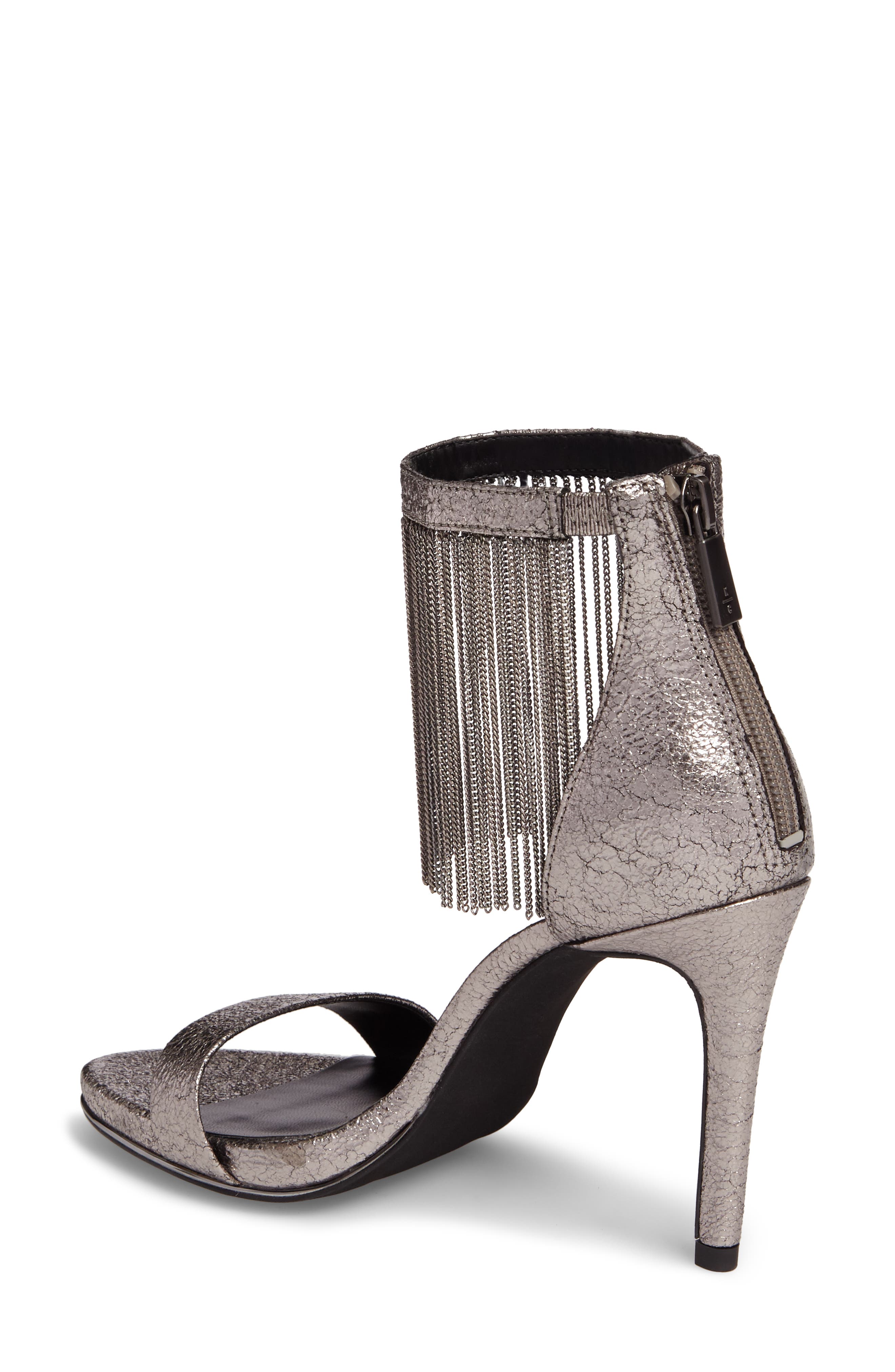 Kenneth Cole New York Bettina Chain Fringe Sandal, Alternate, color, 