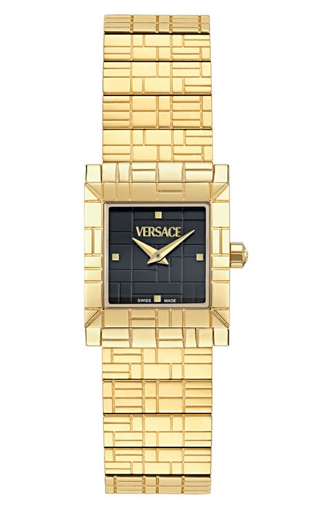 Mosaic Bracelet Watch, 22mm