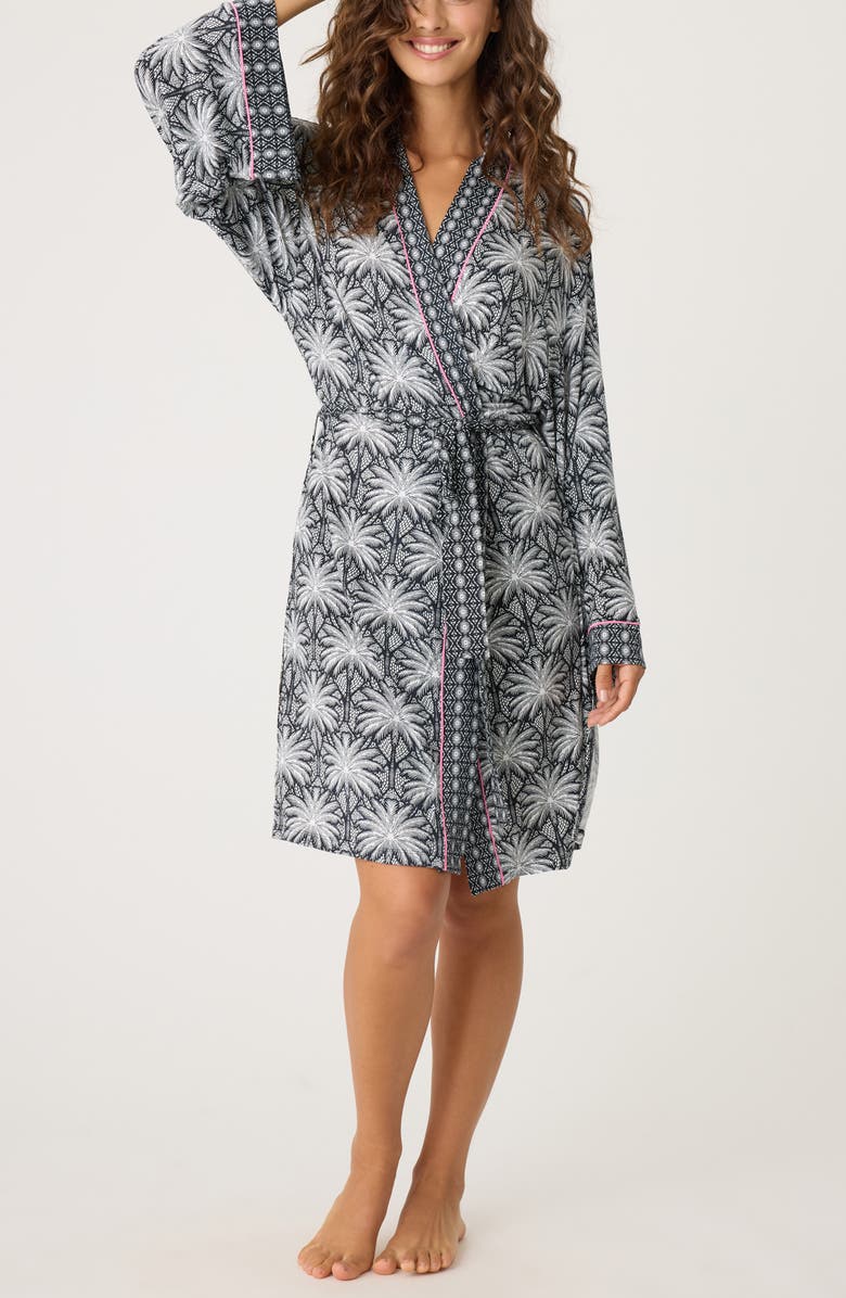 PJ Salvage Shade Beach Jersey Robe, Main, color,