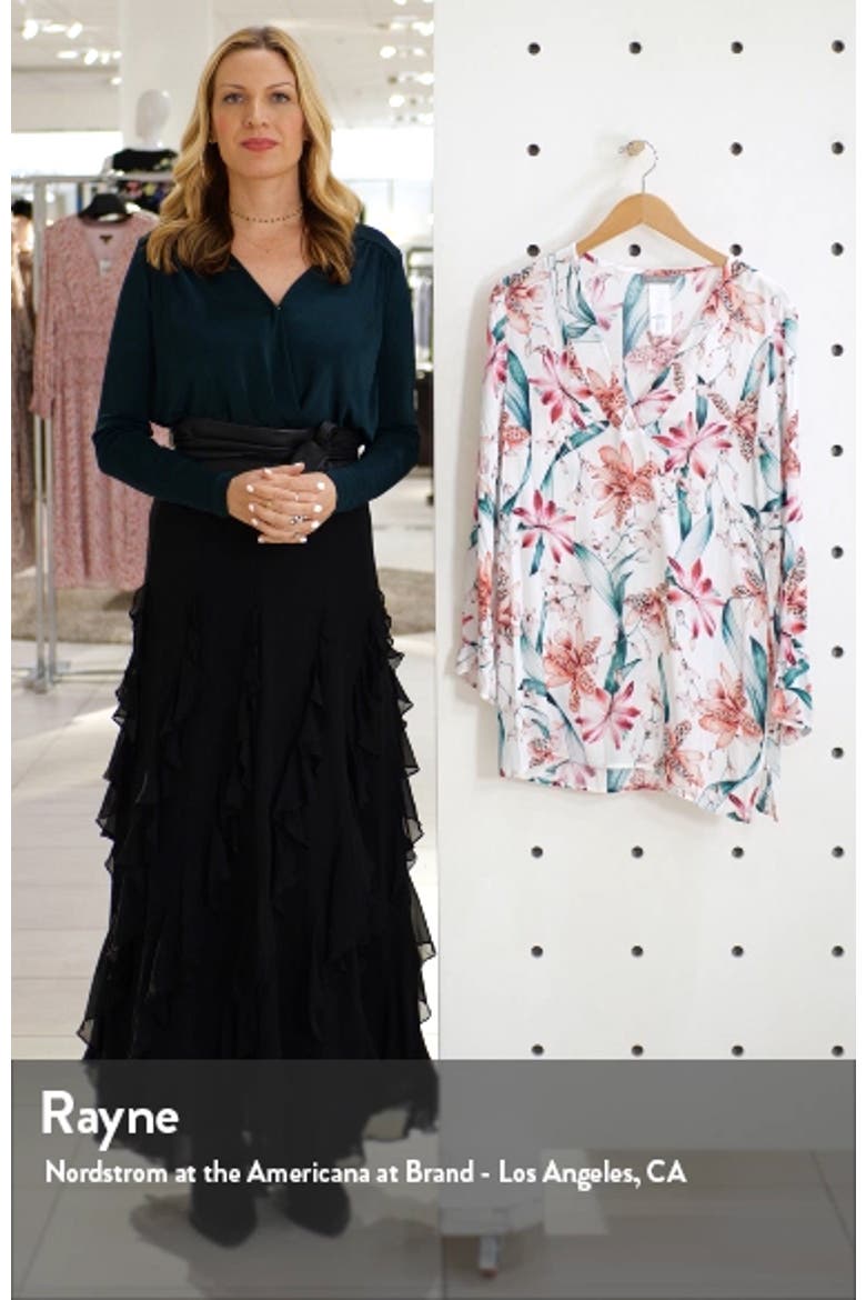 Flyaway Orchid Cover-Up Tunic video