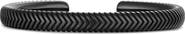 David Yurman Chevron Cuff Bracelet in Black Titanium