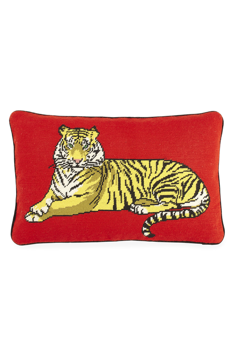 Safari Needlepoint Pillow