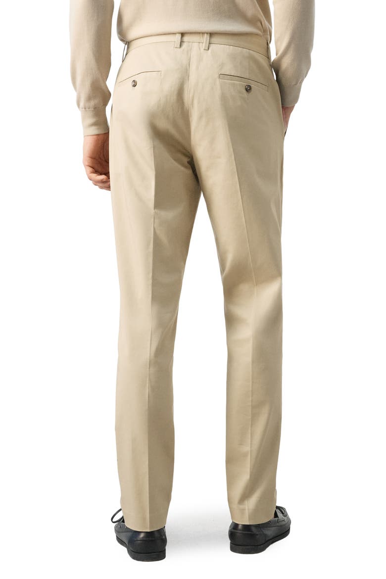 Dublino Slim Fit Chinos, Alternate, color, BEIGE