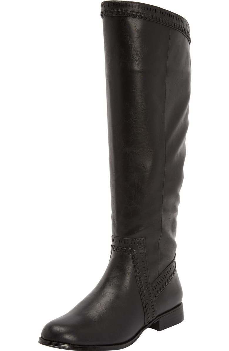 Comfortview The Malina Wide Calf Boot, Main, color, Black