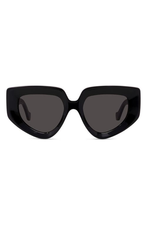 LOEWE LOEWE ANAGRAM 51MM GEOMETRIC SUNGLASSES