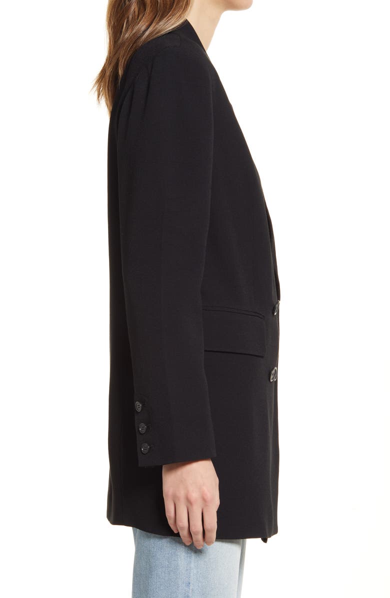 Halogen<sup>®</sup> Relaxed Double Breasted Blazer, Alternate, color,