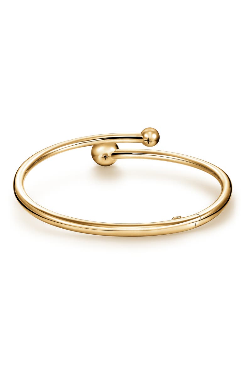 Dream 18k Gold Diamond Bypass Bangle, Alternate, color, 18K YELLOW GOLD/DIAMOND
