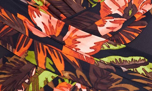 Miraclesuit Botanico Crossover Underwire One-piece In Multi