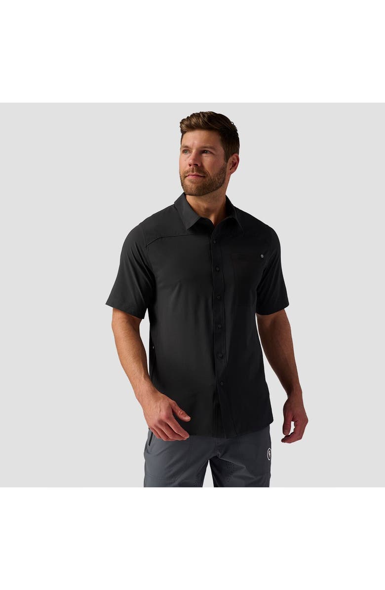 Backcountry Slickrock Short-Sleeve Button-Up Jersey - Men's, Main, color, Black